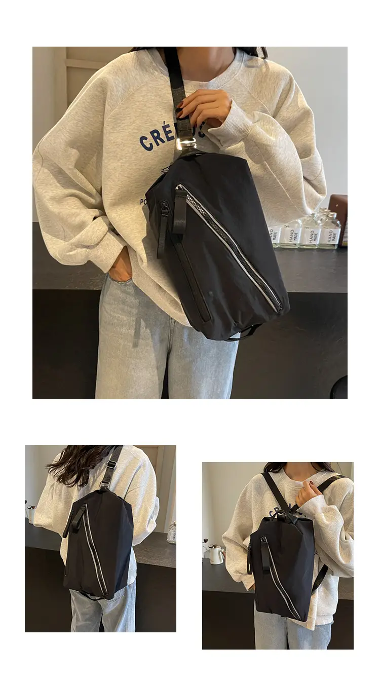Women's Crossbody Bags 2025 Solid Color Hand Carrying — feature 9