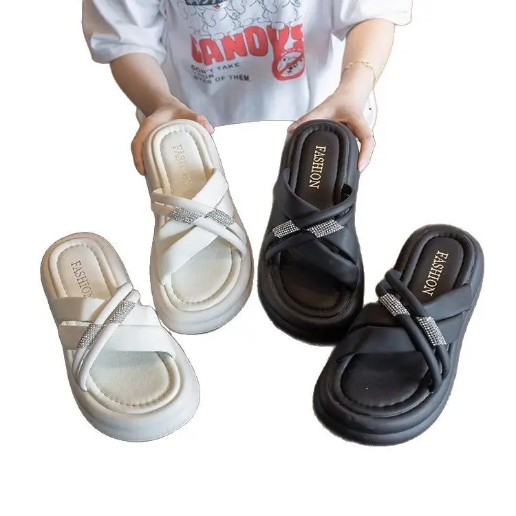 Women's Beige Platform Sandals Summer 2025 - Image 8