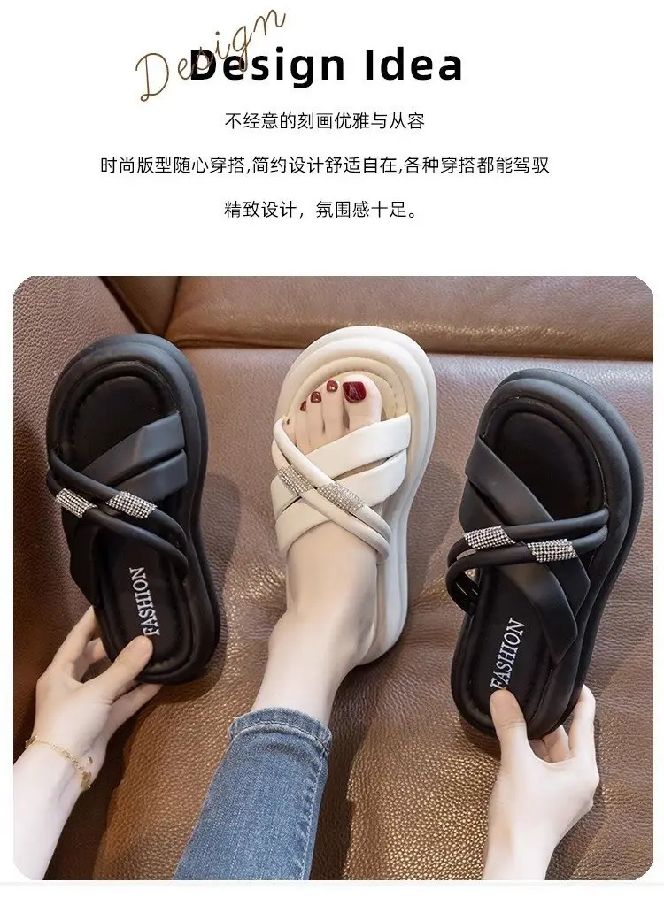 Women's Beige Platform Sandals Summer 2025 — feature 1