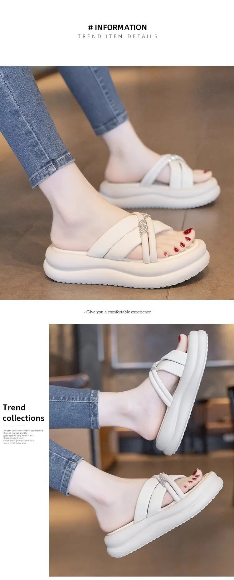 Women's Beige Platform Sandals Summer 2025 — feature 2