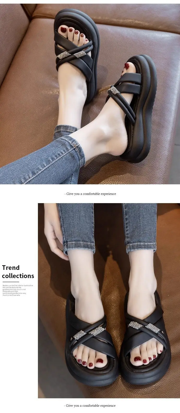 Women's Beige Platform Sandals Summer 2025 — feature 4