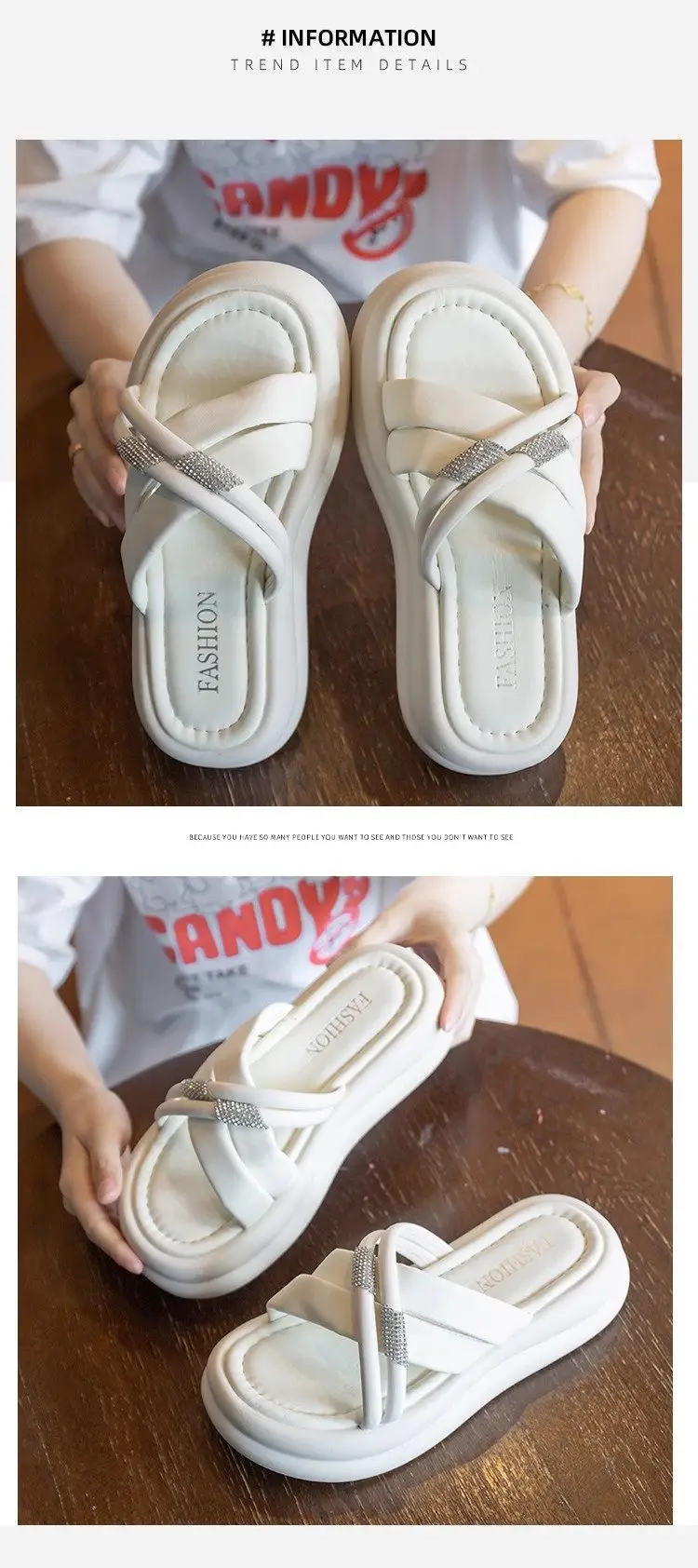 Women's Beige Platform Sandals Summer 2025 — feature 7