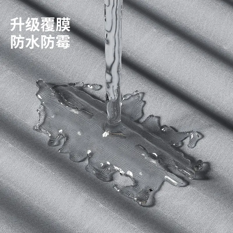 Suction Cup Bathroom Shower Curtain Partition Curtain - Image 10