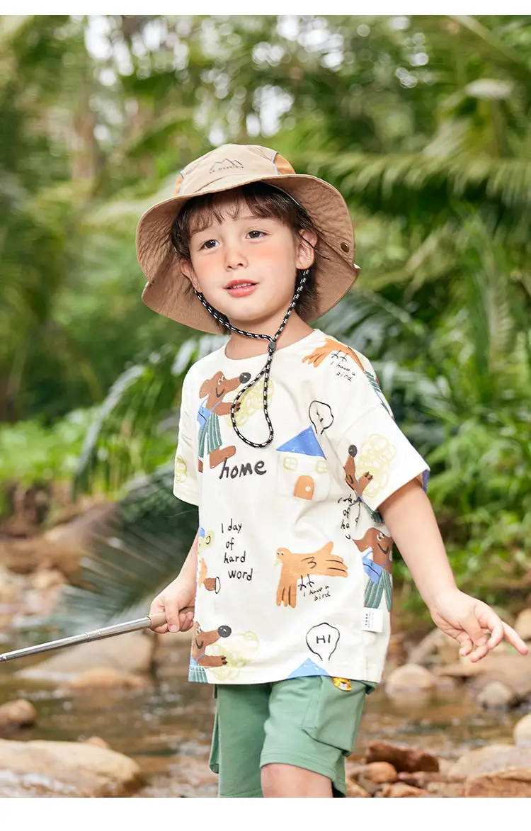 Boy Cotton T-Shirt Summer Baby Top Half Sleeve — feature 20