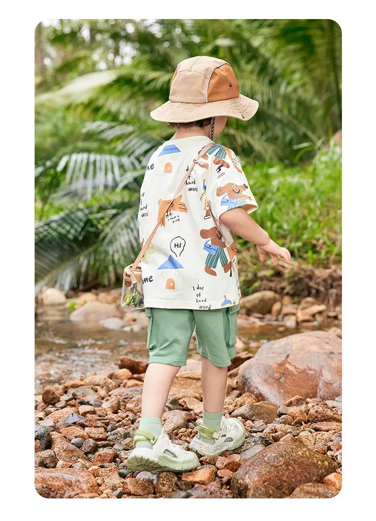 Boy Cotton T-Shirt Summer Baby Top Half Sleeve — feature 22