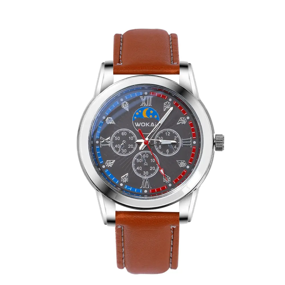 2025 Wokai Business Watch Quartz Sports Watch for Men — feature 2