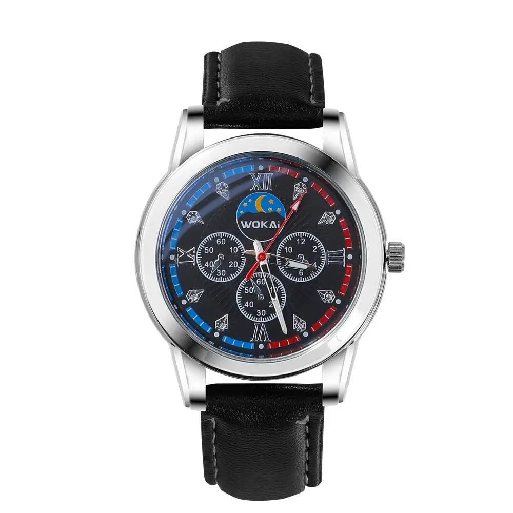 2025 Wokai Business Watch Quartz Sports Watch for Men - Image 2