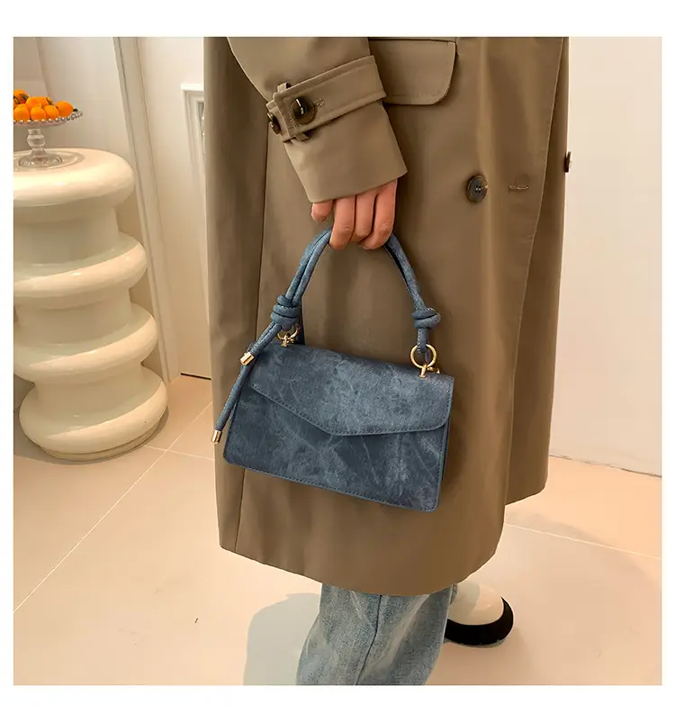 Textured Blue Shoulder Crossbody Bag for Women 2024 — feature 20