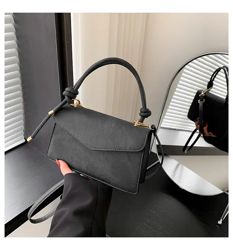 Textured Blue Shoulder Crossbody Bag for Women 2024 - Image 2