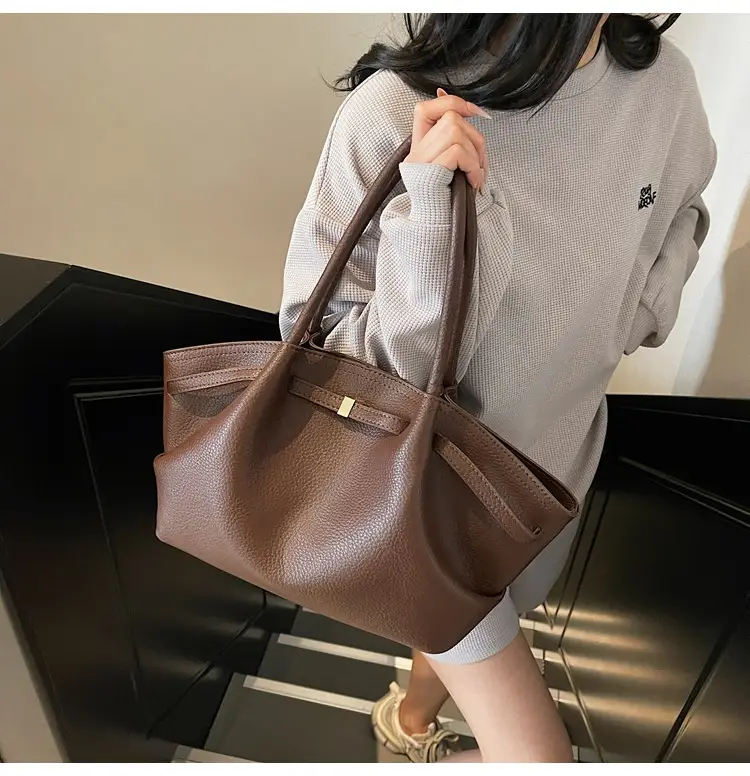 Women's Korean Style Beige Tote Bag 2025 — feature 10