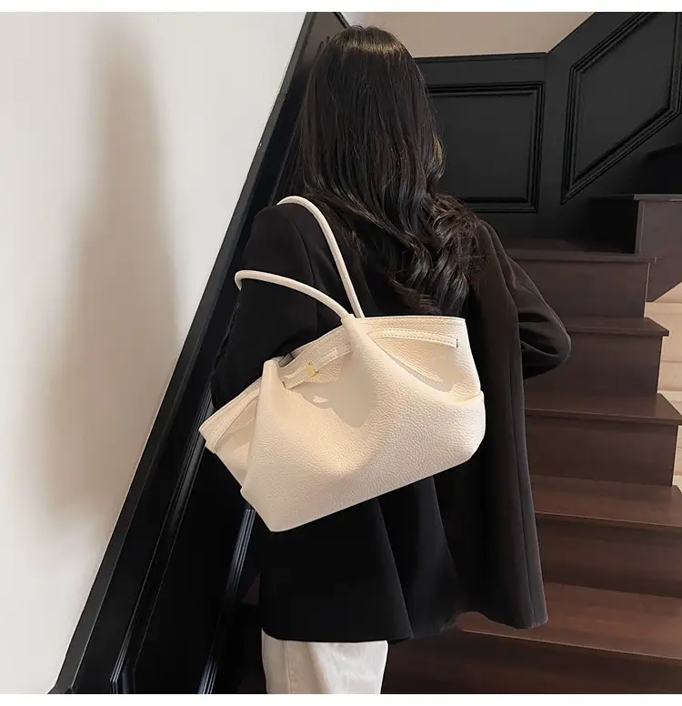 Women's Korean Style Beige Tote Bag 2025 — feature 14