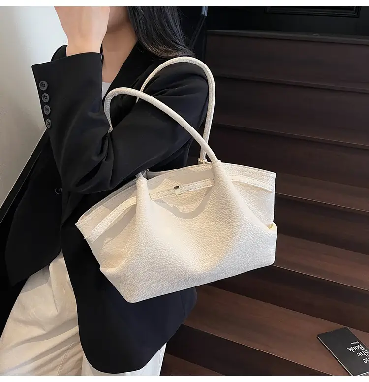Women's Korean Style Beige Tote Bag 2025 — feature 15