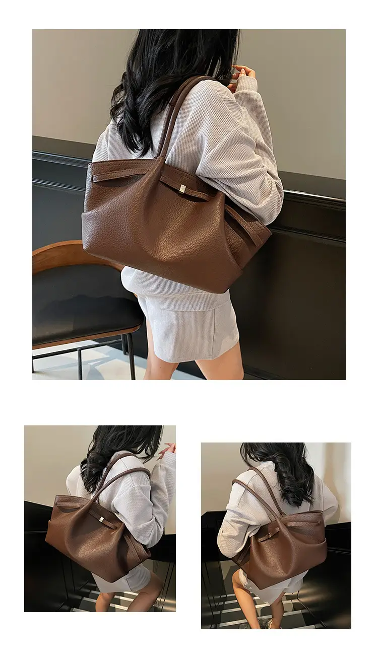 Women's Korean Style Beige Tote Bag 2025 — feature 25