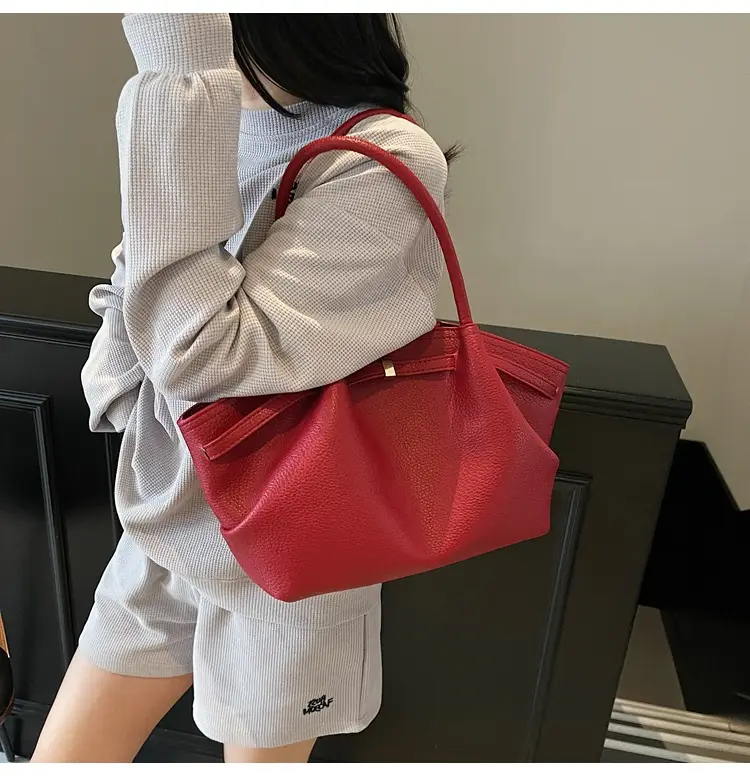 Women's Korean Style Beige Tote Bag 2025 — feature 9