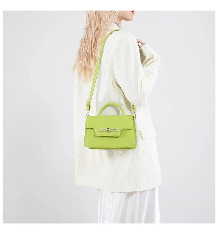 Pink Women's Shoulder Crossbody Bag with Secure Clasp — feature 22