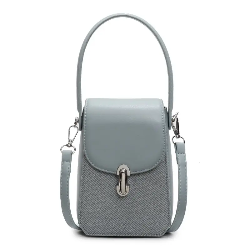 Beige French Style Shoulder Messenger Bag for Women - Image 4