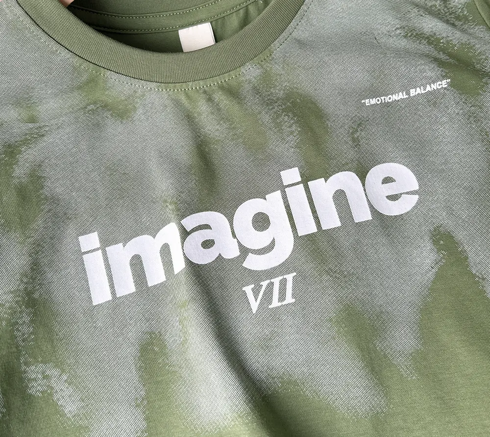 Kids White Imagine Print T-Shirt 2025 — feature 8