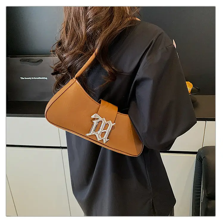 White French Style Shoulder Bag with Buckle Crossbody — feature 20