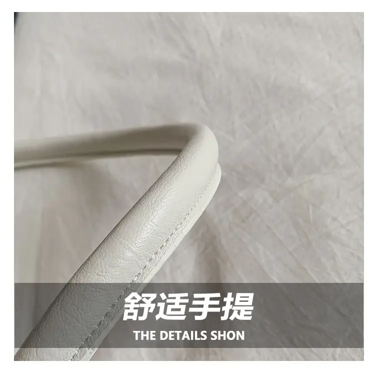 White French Style Shoulder Bag with Buckle Crossbody — feature 6