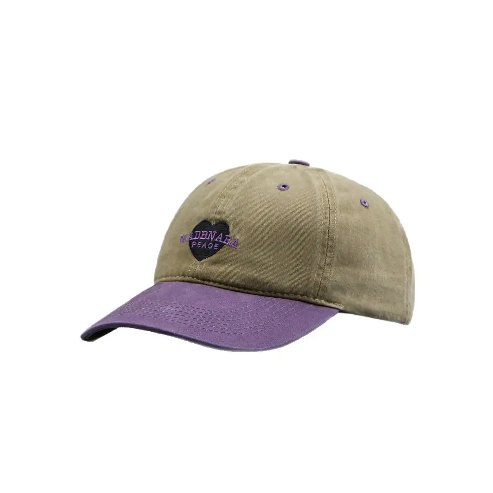2025 Washable Cotton Baseball Cap Love Color Matching for Girls & Men - Image 9