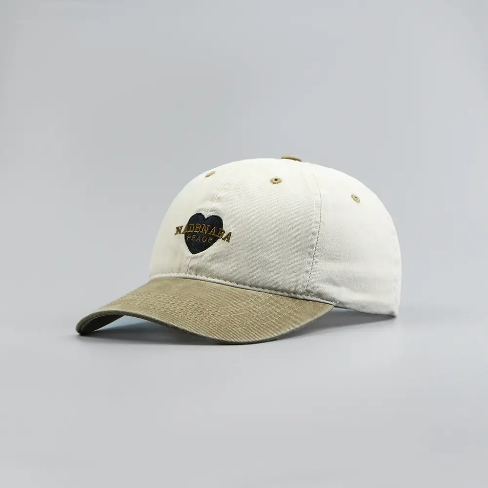 2025 Washable Cotton Baseball Cap Love Color Matching for Girls & Men — feature 11