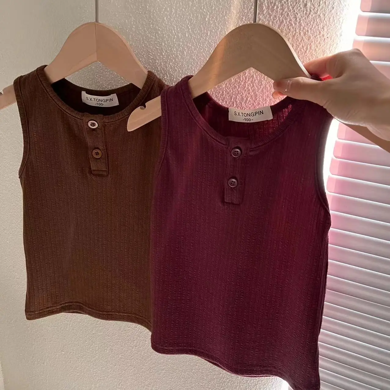 Boys Vest Summer Thin Western Style Sleeveless T-Shirt - Image 3