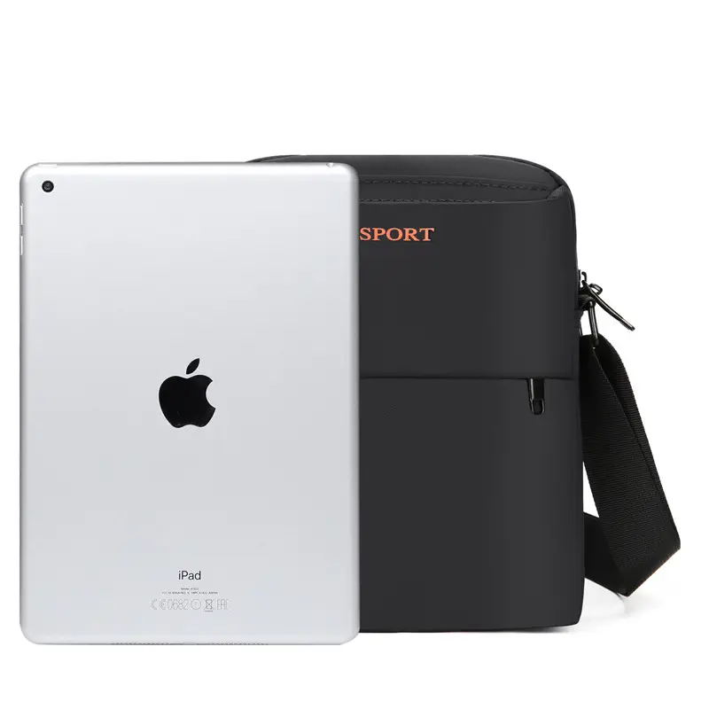 Navy Blue Sport Crossbody Bag Large Capacity - Image 9