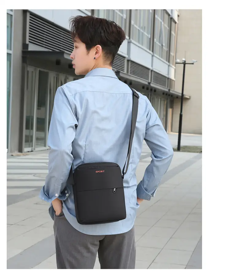 Navy Blue Sport Crossbody Bag Large Capacity — feature 21