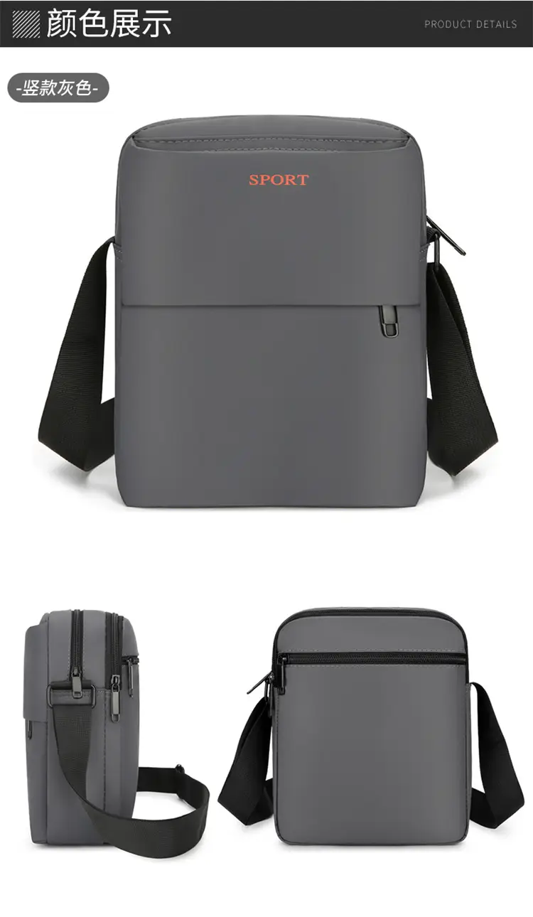 Navy Blue Sport Crossbody Bag Large Capacity — feature 23