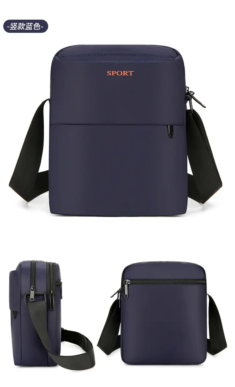 Navy Blue Sport Crossbody Bag Large Capacity — feature 25