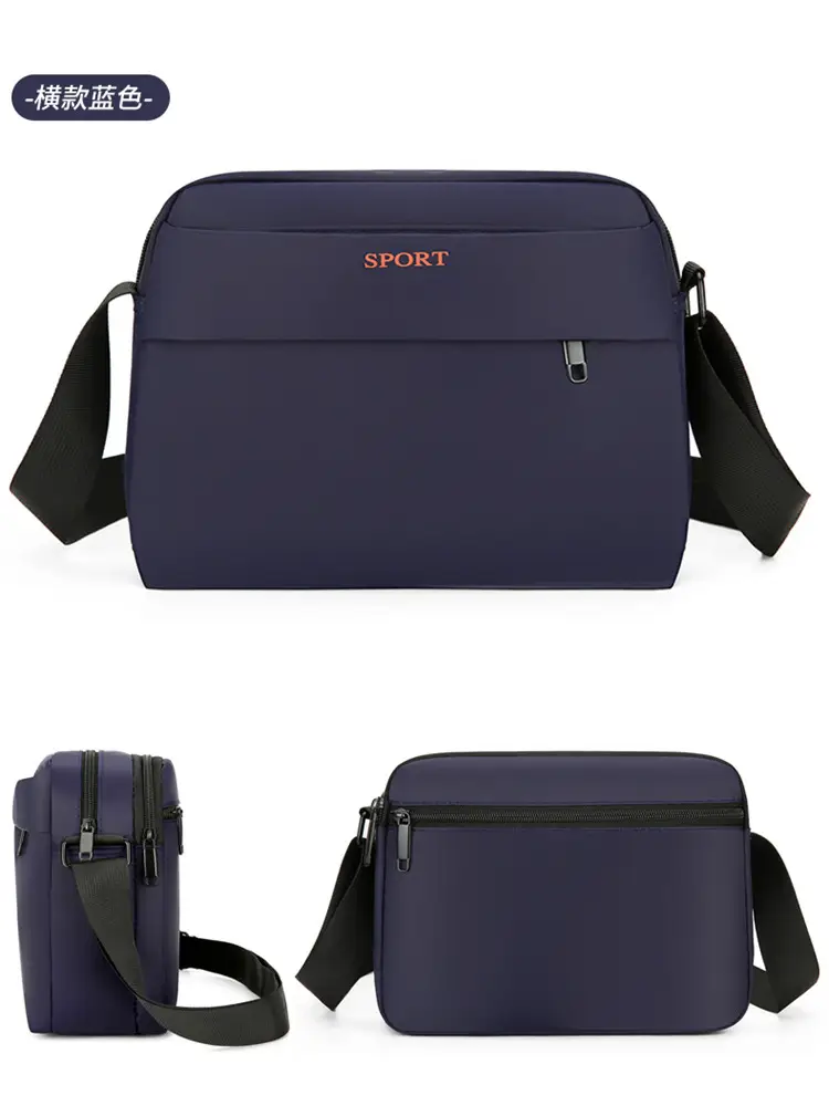 Navy Blue Sport Crossbody Bag Large Capacity — feature 28