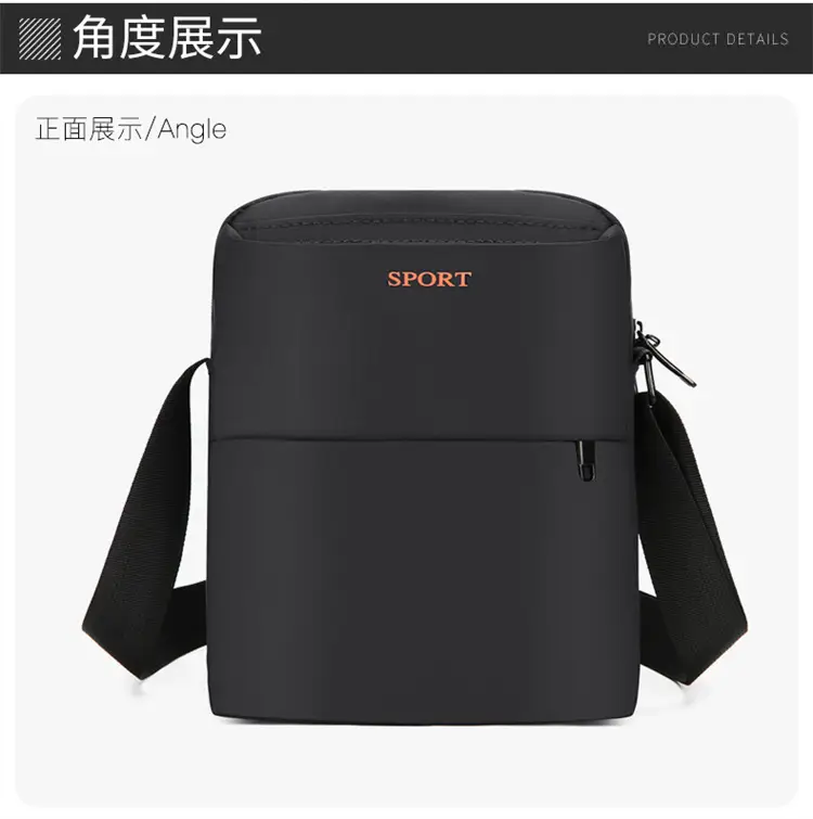 Navy Blue Sport Crossbody Bag Large Capacity — feature 29