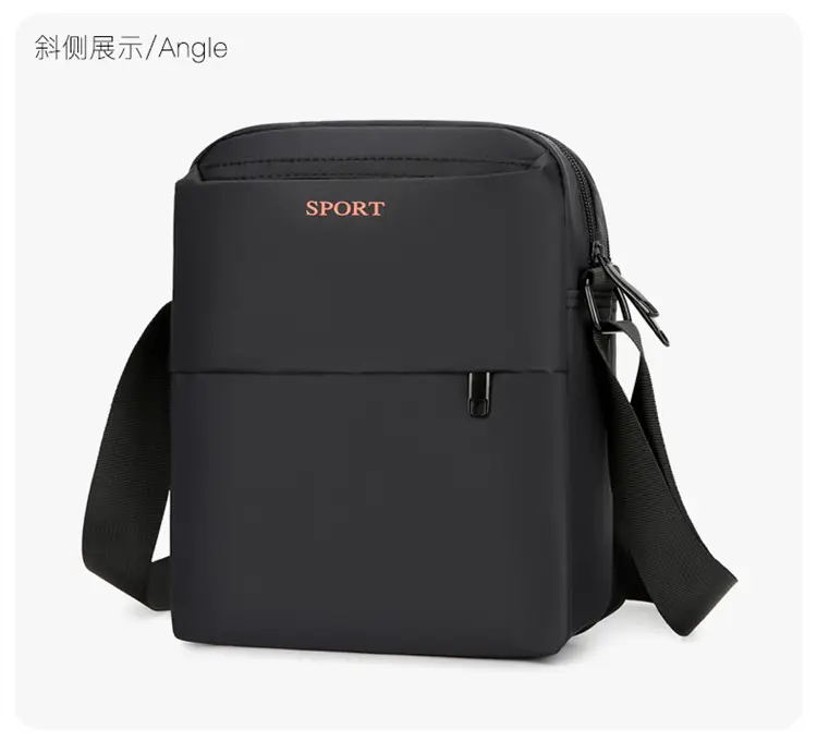 Navy Blue Sport Crossbody Bag Large Capacity — feature 30