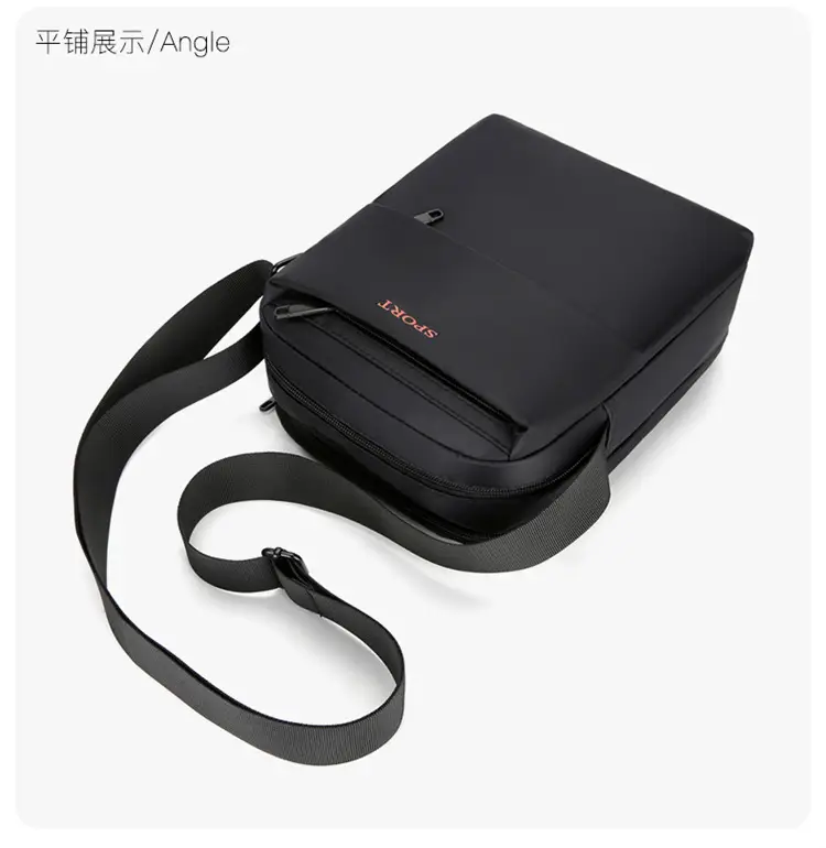 Navy Blue Sport Crossbody Bag Large Capacity — feature 34