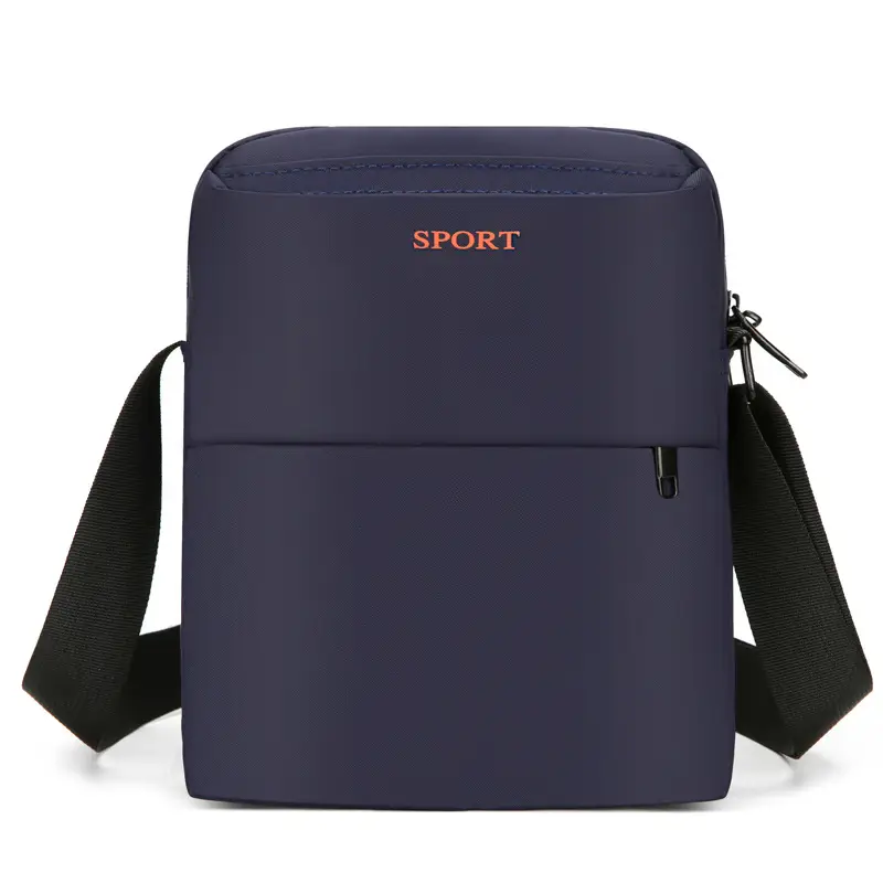 Navy Blue Sport Crossbody Bag Large Capacity - Image 3