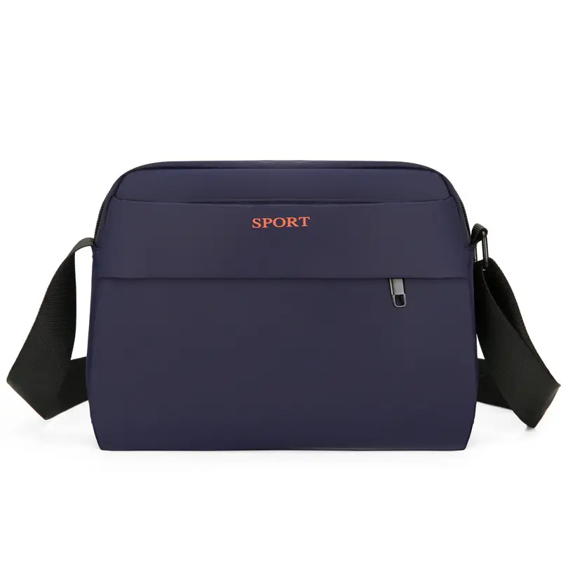Navy Blue Sport Crossbody Bag Large Capacity - Image 6