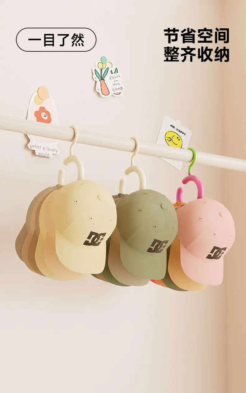 Rotating Hat Rack for Dorms and Wardrobes — feature 11