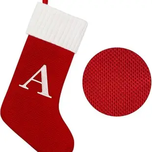Cross-Country Knitted Christmas Wine Bottle Covers Red White Belt Belt Decor — feature 18