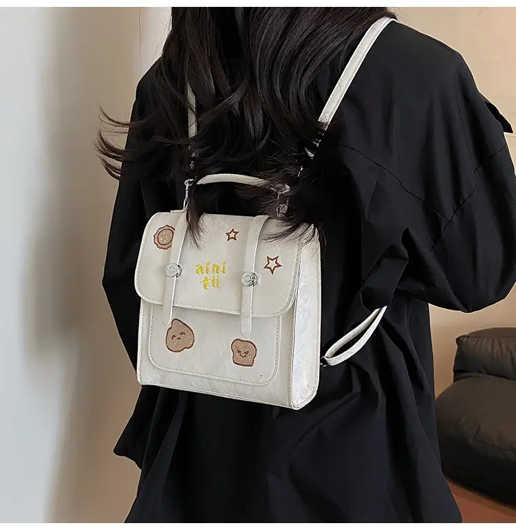 Brown Embroidered Women's Shoulder Bag 2025 — feature 5