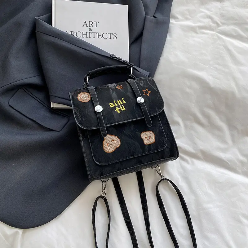 Brown Embroidered Women's Shoulder Bag 2025 - Image 2