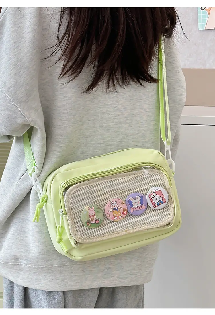 Japanese-Style Anime Doll Shoulder Bag Yellow — feature 15