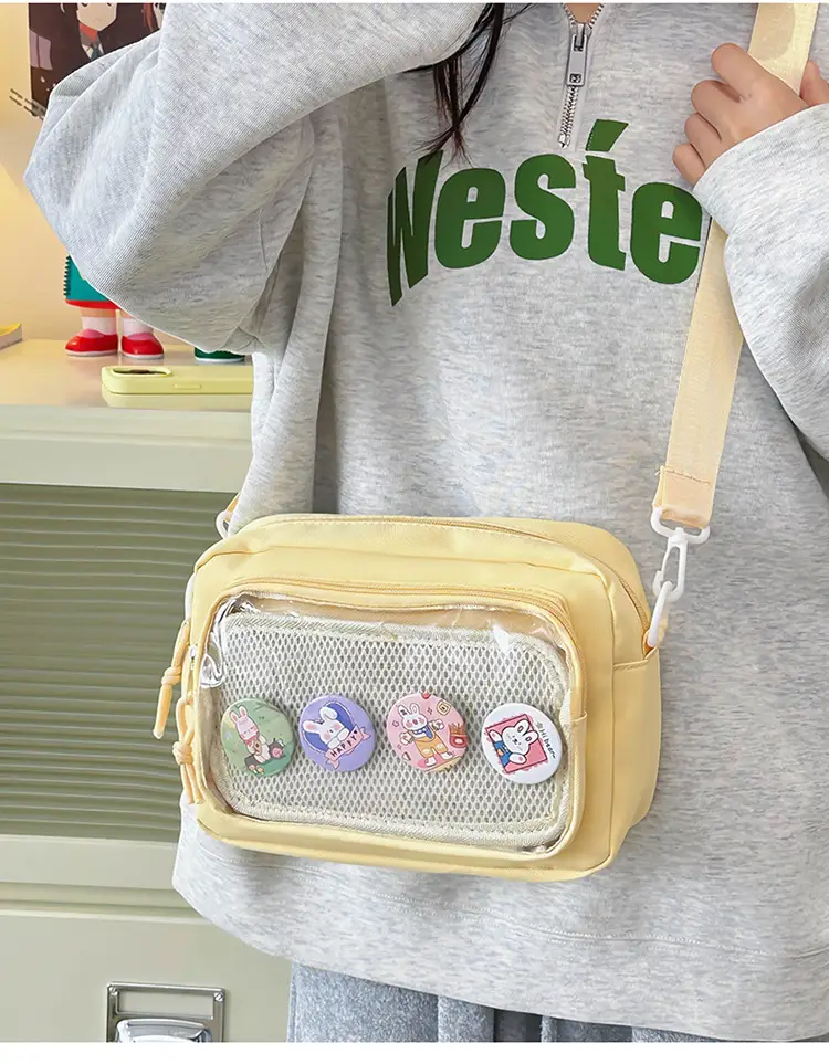 Japanese-Style Anime Doll Shoulder Bag Yellow — feature 24