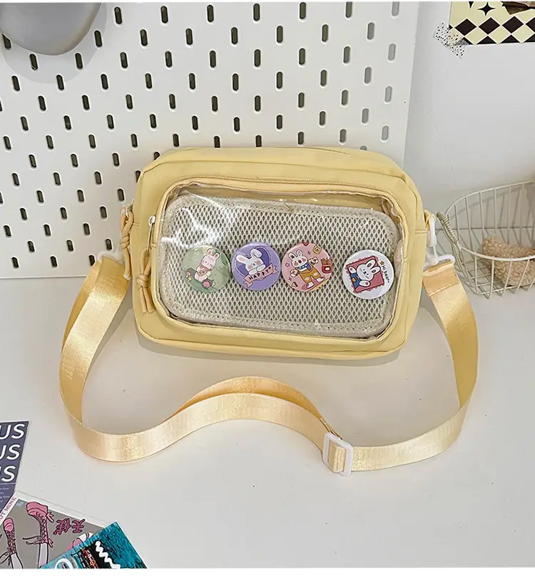 Japanese-Style Anime Doll Shoulder Bag Yellow — feature 29
