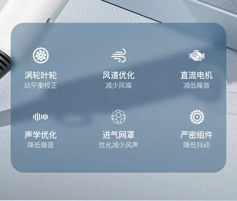 Folding Hair Dryer Cold Hot Wind Three-Gear — feature 16