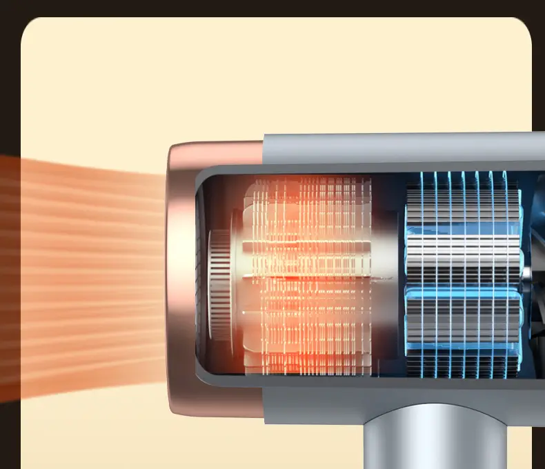 Folding Hair Dryer Cold Hot Wind Three-Gear — feature 33