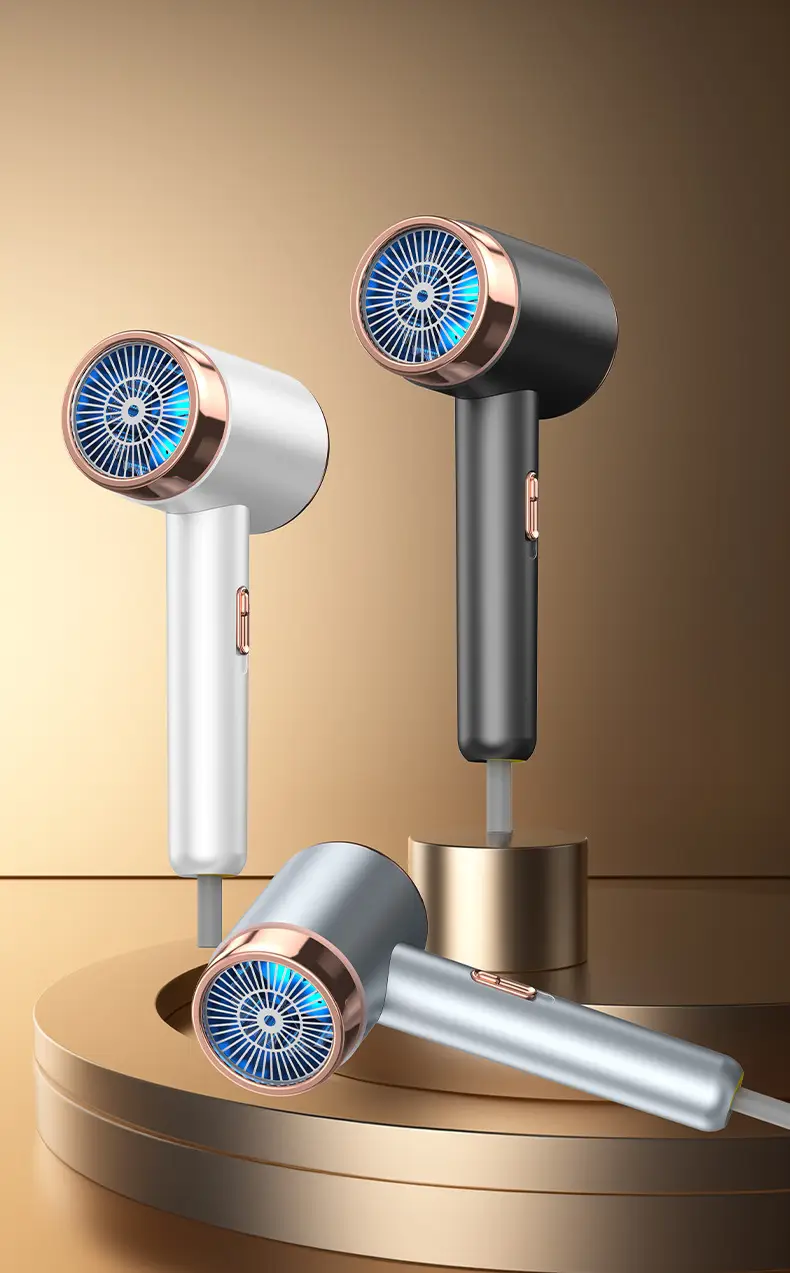 Folding Hair Dryer Cold Hot Wind Three-Gear — feature 43