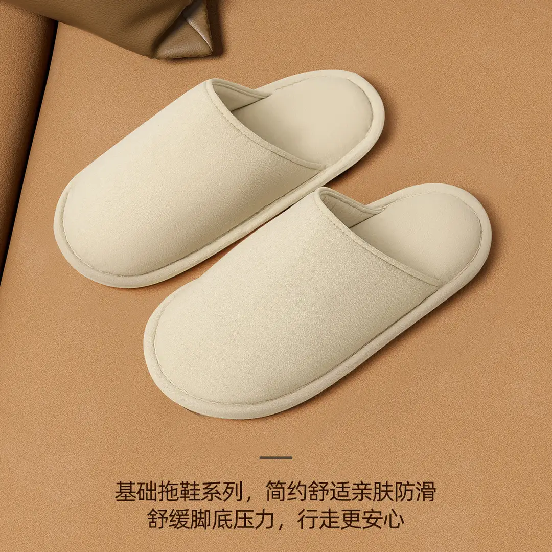 Cotton Slippers Women's New Spring Indoor Home Non-slip Comfortable Wear-resistant Couples Baotou Cotton Linen Cotton Slippers for Men - Image 5