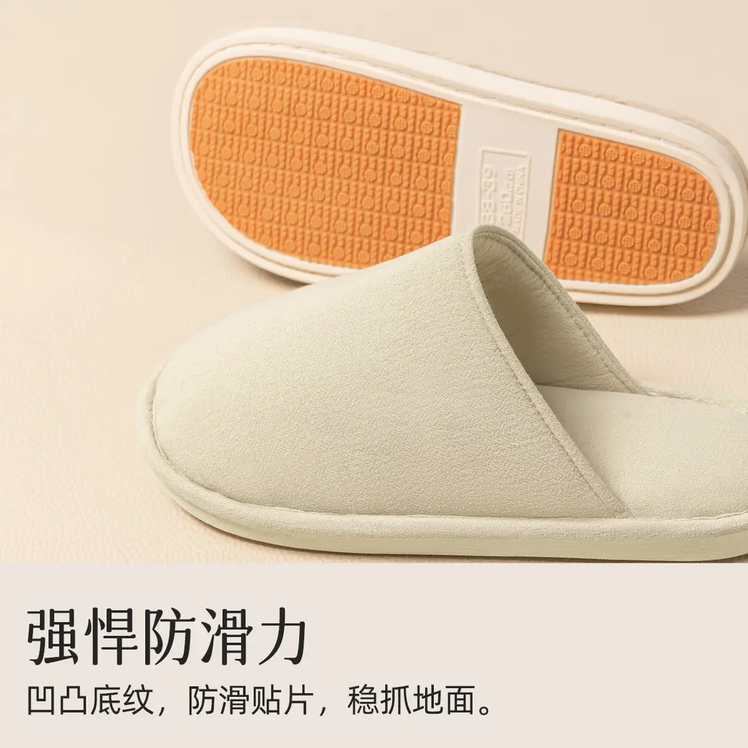Cotton Slippers Women's New Spring Indoor Home Non-slip Comfortable Wear-resistant Couples Baotou Cotton Linen Cotton Slippers for Men - Image 6