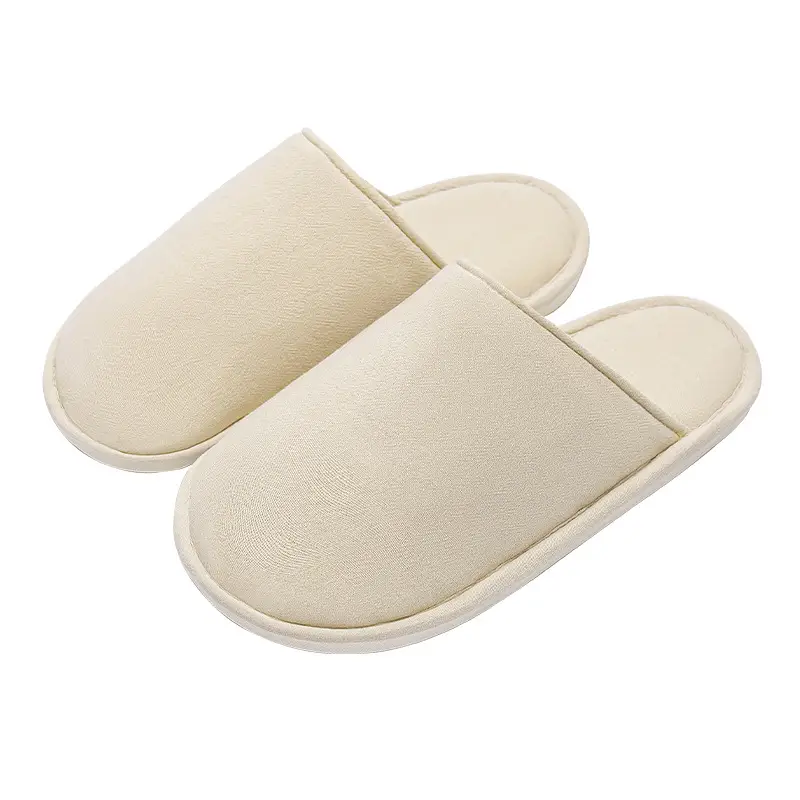 Cotton Slippers Women's New Spring Indoor Home Non-slip Comfortable Wear-resistant Couples Baotou Cotton Linen Cotton Slippers for Men - Image 7