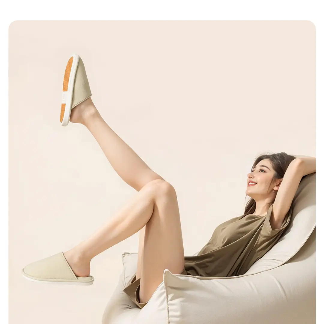 Cotton Slippers Women's New Spring Indoor Home Non-slip Comfortable Wear-resistant Couples Baotou Cotton Linen Cotton Slippers for Men — feature 15